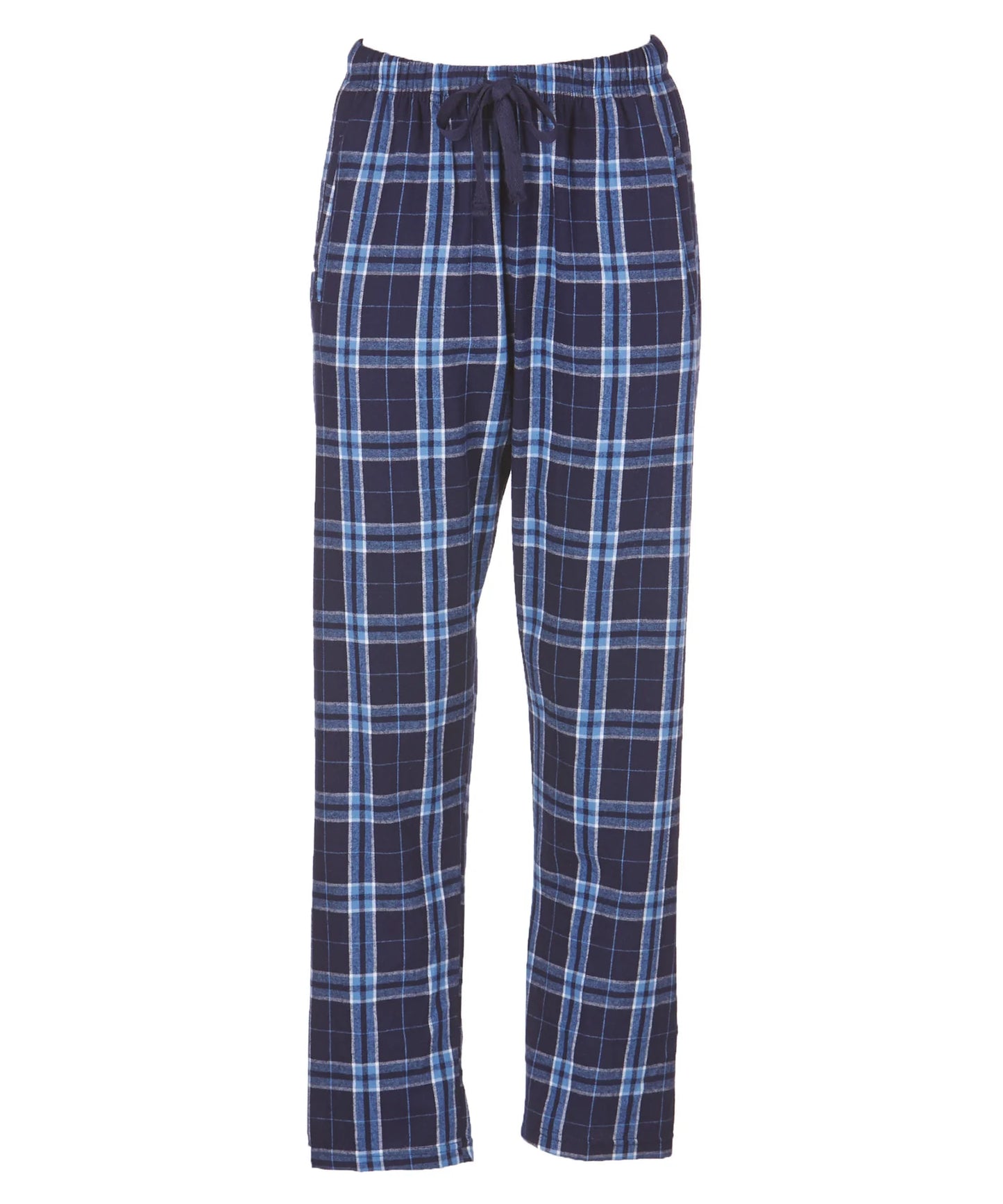 Flannel Pants in Navy / Columbia