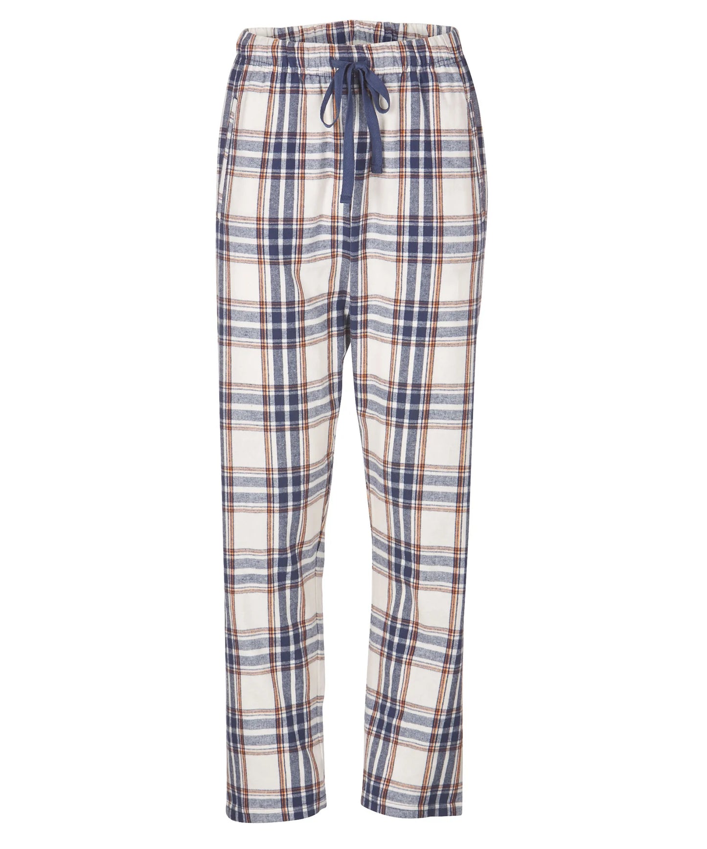Flannel Pants in Indigo / Rust