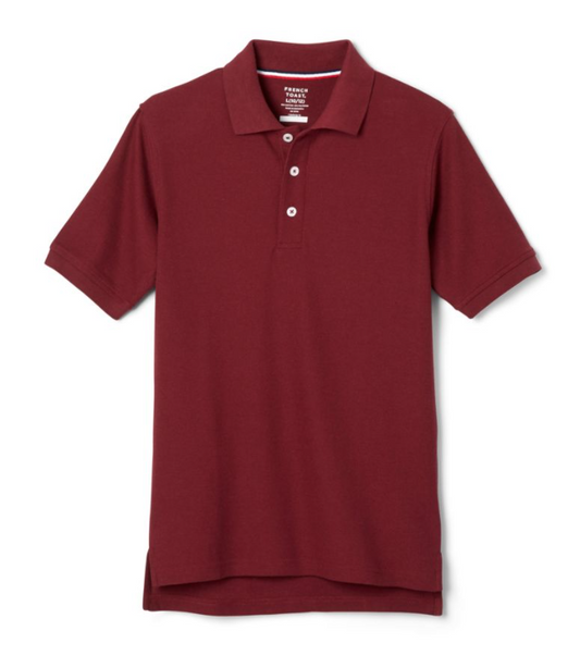 MAROON GIRLS POLO