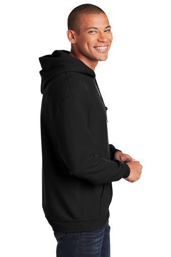 Gildan Unisex Heavy Blend Hoodie in Black