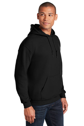 Gildan Unisex Heavy Blend Hoodie in Black