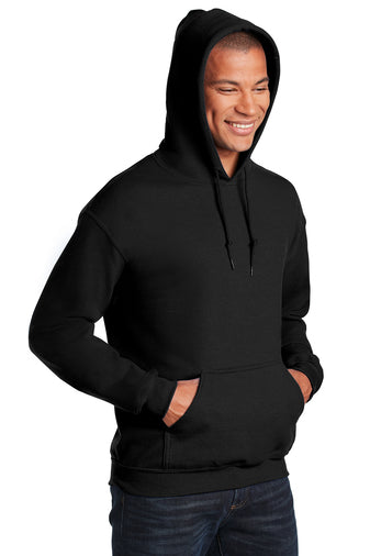 Gildan Unisex Heavy Blend Hoodie in Black