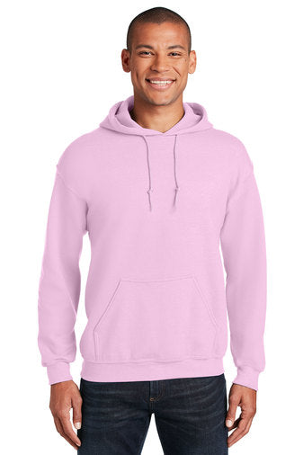 Gildan Unisex Heavy Blend Hoodie in Light Pink