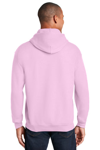 Gildan Unisex Heavy Blend Hoodie in Light Pink