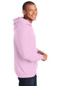 Gildan Unisex Heavy Blend Hoodie in Light Pink