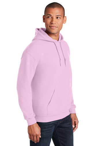 Gildan Unisex Heavy Blend Hoodie in Light Pink