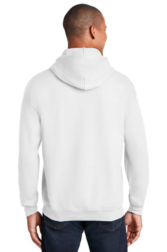 Gildan Unisex Heavy Blend Hoodie in White