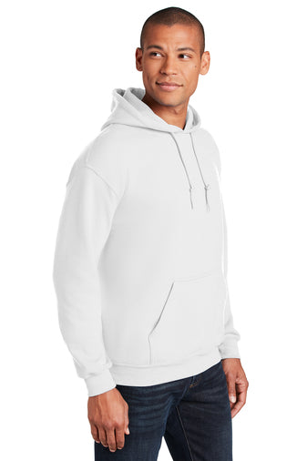 Gildan Unisex Heavy Blend Hoodie in White