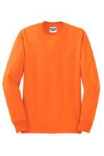 Load image into Gallery viewer, Jerzees Unisex long sleeve T Shirt in Safety Orange