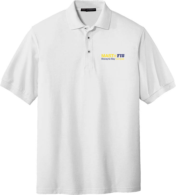 Dry Fit Polo in White