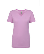 Load image into Gallery viewer, Next Level Ideal V Neck T Shirt in Hot Pink