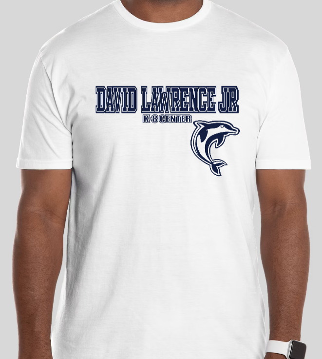 David Lawrence Jr Youth Girls / Boys T Shirt in White