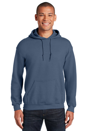 Gildan Unisex Heavy Blend Hoodie in Indigo Blue