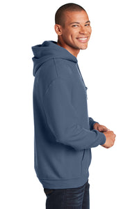 Gildan Unisex Heavy Blend Hoodie in Indigo Blue