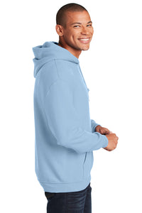 Gildan Unisex Heavy Blend Hoodie in Light Blue