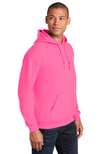 Load image into Gallery viewer, Gildan Unisex Heavy Blend Hoodie in Safety Pink