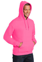 Load image into Gallery viewer, Gildan Unisex Heavy Blend Hoodie in Safety Pink