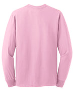 Load image into Gallery viewer, Jerzees Unisex long sleeve T Shirt in Pink