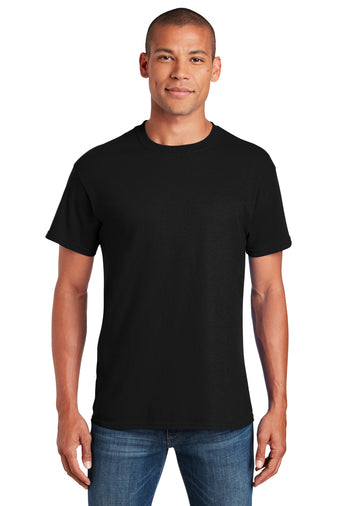 Gildan 5000 Heavy Cotton T Shirt in Black