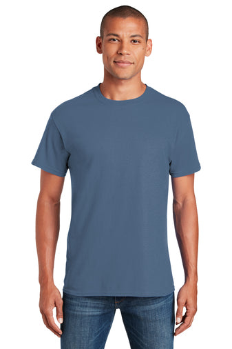 Gildan 5000 Heavy Cotton T Shirt in Indigo Blue