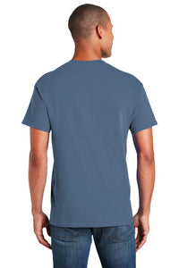 Gildan 5000 Heavy Cotton T Shirt in Indigo Blue