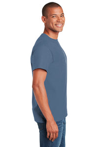 Gildan 5000 Heavy Cotton T Shirt in Indigo Blue