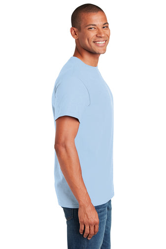 Gildan 5000 Heavy Cotton T Shirt in Light Blue