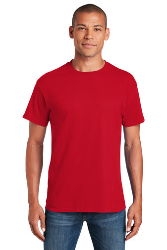 Gildan 5000 Heavy Cotton T Shirt in Red