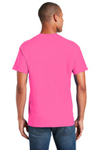 Load image into Gallery viewer, Gildan 5000 Heavy Cotton T Shirt in Safety Pink