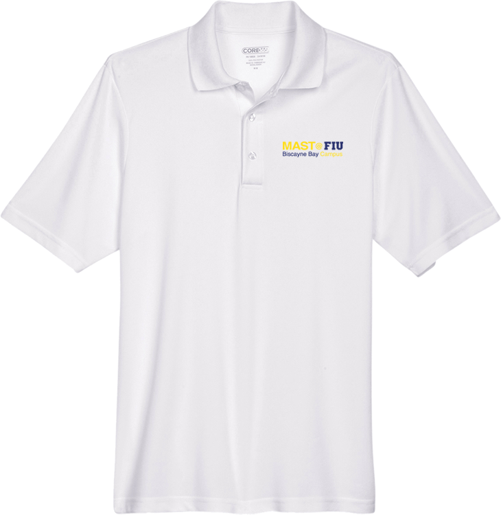 Cotton Polo in White