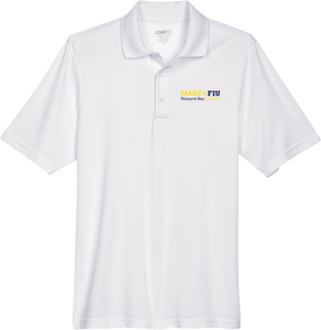 Cotton Polo in White
