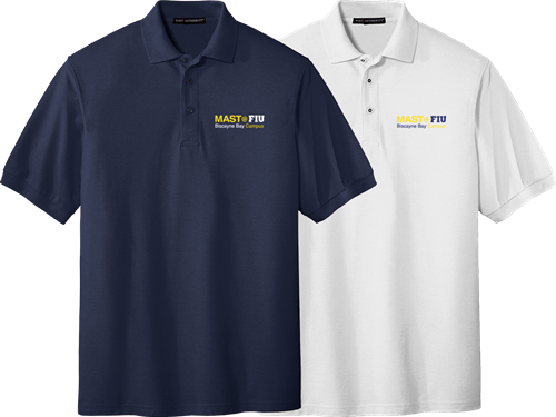 Cotton Polo in White