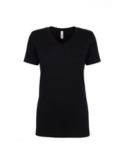 Load image into Gallery viewer, Next Level Ideal V Neck T Shirt in Black