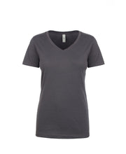 Load image into Gallery viewer, Next Level Ideal V Neck T Shirt in Dark Grey