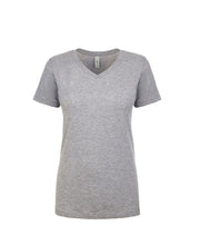 Load image into Gallery viewer, Next Level Ideal V Neck T Shirt in Silver