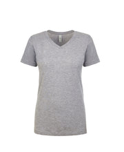 Load image into Gallery viewer, Next Level Ideal V Neck T Shirt in Dark Grey
