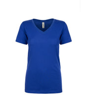 Load image into Gallery viewer, Next Level Ideal V Neck T Shirt in Royal Blue