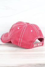 Load image into Gallery viewer, World&#39;s Best Dog Mom Distressed Cap in Salmon